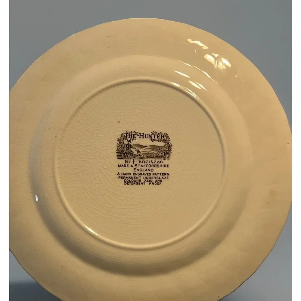 Franciscan The Hunter Staffordshire England MCM Multicolor 10